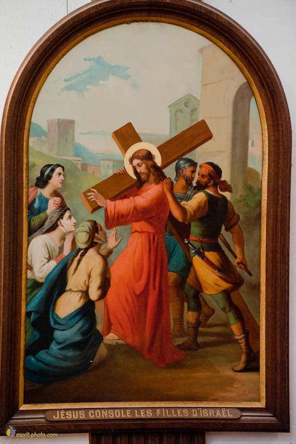 Nom de l'image : D30096310a_(c)Norbert-JUNG — Description :  Chemin de croix à l'église de la Ferté Vidame (28300)